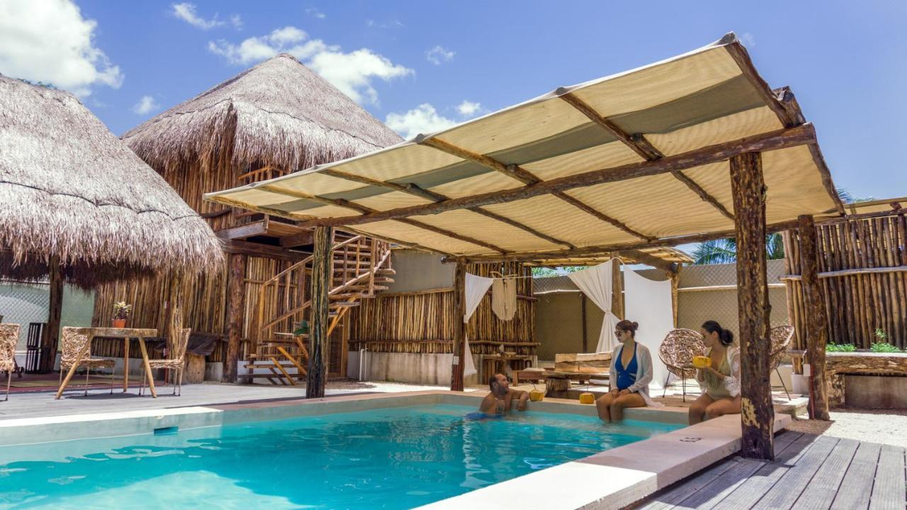 Hotel Jungla y Estrellas K AAX EK Cobá Exterior foto