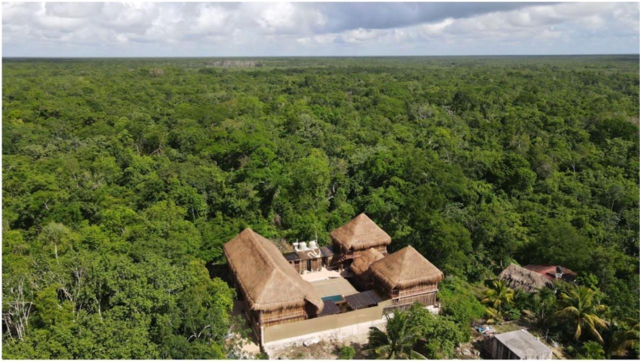 Hotel Jungla y Estrellas K AAX EK Cobá Exterior foto