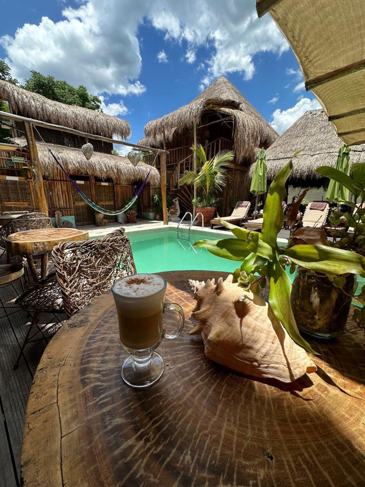 Hotel Jungla y Estrellas K AAX EK Cobá Exterior foto